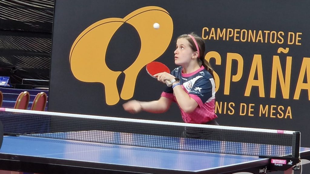Imagen destacada de Claudia Reynaldo disputará el Campeonato de España de Tenis de Mesa en Zaragoza